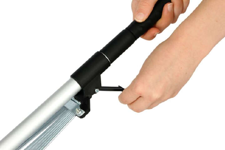 KERBL Mistkratzer verstellabr mit Teleskopstiel